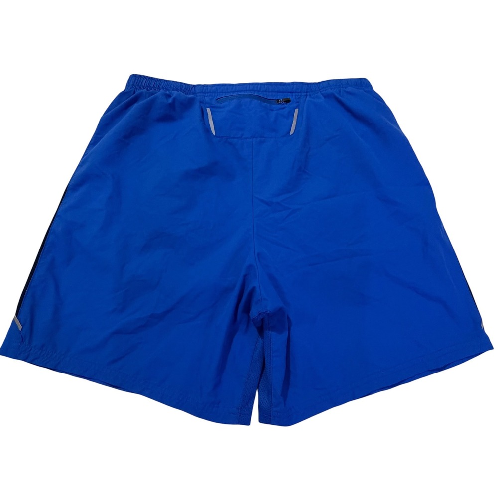 Polo Sport Ralph Lauren Mens Blue Running Shorts Large Zipper Pocket Lined - Picture 2 of 10